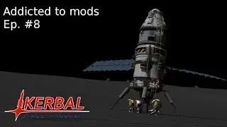 KSP S01E008 - Мюна-1, которая делает то, что сделала Луна-2 (русский летсплей)