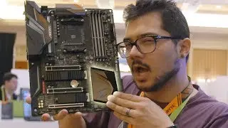 The ONLY X470 motherboard at CES