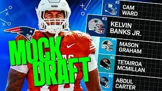 New England Patriots 3-Round Mock Draft | PFF