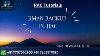 RMAN backup in RAC Database | Oracle Databases Backup | RAC Databases backup 😀