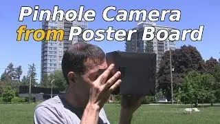 How to Make Pinhole Camera with Poster Board