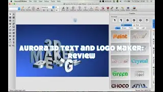 Aurora 3D Text and Logo Maker: Review