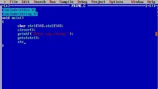 c program to copy one string into another | strcpy() function in c