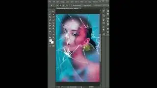 Broken Glass Window Effect in Adobe Photoshop