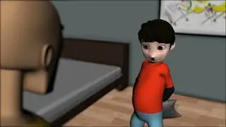 Jethalal and champak chacha animation