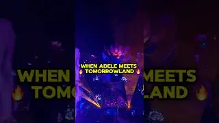 Is this the perfect mash up? 😍 #dimitrivegasandlikemike #tomorrowland #electronicmusic #adele