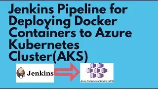 Jenkins Pipeline for Docker App Deploy to AKS Cluster | Jenkins Kubernetes Deployment to AKS Cluster