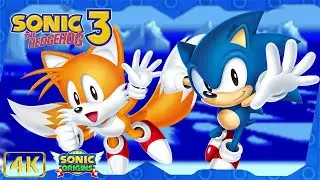 Sonic the Hedgehog 3 & Knuckles (Origins) ⁴ᴷ Full Playthrough (All 14 Emeralds, Sonic & Tails)