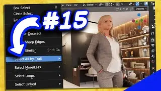 How to Select in BLENDER 3D - 20 Methods!  (I bet you don't know ALL of them!)