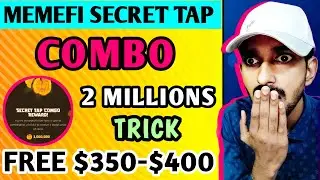 😎 Memefi Secret Combo | Memefi Secret Code | Memefi Secret Reward Combo | Memefi Secret Tap Combo