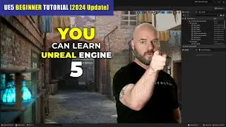 Unreal Engine 5 FREE Beginner Tutorial - Getting Started (2024 Update)