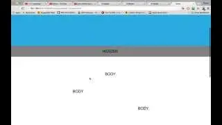 How to create sticky header after a section before the header in adobe muse