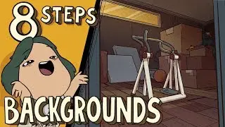 HOW I DO MY BACKGROUNDS - 8 Steps I Follow!