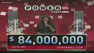 Powerball numbers, June 24, 2024 | $84 million jackpot