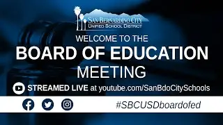 Board of Education Meeting --- June 20, 2023