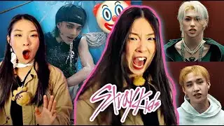 Stray Kids - LALALALA "락 (樂)" + MEGAVERSE + Social Path (feat. LiSA) Official MV REACTION 🤡 스트레이키즈