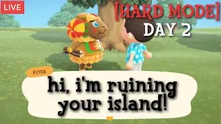 hard mode day 2 | Animal Crossing New Horizons