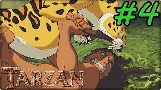 Прохождение Disney's Tarzan (Ps 1) - #4 Нападение Сабора