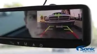 BOYO Vision Rear-view Mirror Camera & Sensor System | VTB44MCP
