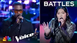 Mac Royals & Rachele Nguyens Flawless Battle of How Deep Is Your Love Ends in a Steal | The Voice