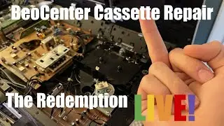 B&O BeoCenter 9300 Cassette Deck Repair, The Redemption LIVE! | Mastergeko4