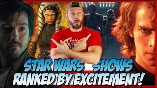 All 9 Announced Disney+ Star Wars Shows Ranked by Excitement! (Disney Investor Day Announcements)