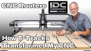 Why T-Tracks Transform Project Clamping with Your CNC Router