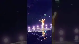 Olivia Rodrigo ends up falling into the stage hole at her concert! 🕳🫣