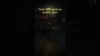 This counts as stealth (Metro Last Light Redux)