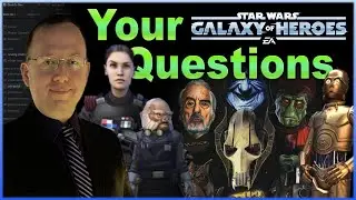 Viewer Questions 11 - Speeder Bike Raid teams, abilities, farming, advice, guides, and more - SWGOH