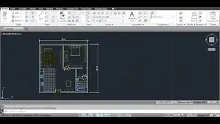 Layout Plan in AutoCAD with YRArch plugin