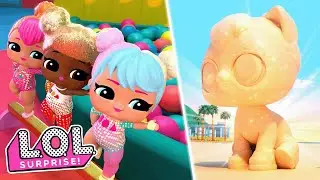 Sandcastles & Fantastic Gymnastics! 🏖️🤸‍♀️| Family Episodes 7-8 | L.O.L. Surprise!