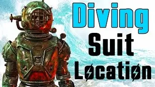 Fallout 4 Diving Suit Location (How to get Unique Hidden Far Harbor Underwater Suit)