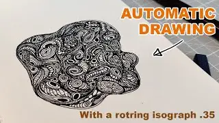 Automatic Drawing: mandala patterns