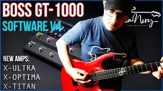 BOSS GT-1000 FIRMWARE UPDATE! V4 New High Gain Amps and Pedals!!!