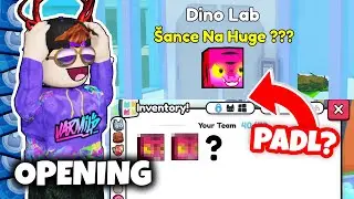 DVA DNY JSEM HATCHOVAL HUGE RAPTORA Z KARET! 😲 A tohle Padlo... | Pet Simulator 99