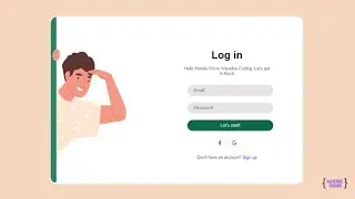 How to Create a Login Form in HTML and CSS | Login form design