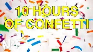 10 Hours Of Confetti Falling (Compress That, YouTube!)