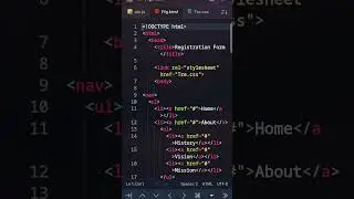 Make Drop down menu with animation in HTML CSS #shorts #viral #youtubeshorts #html #css