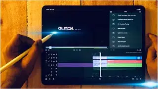 How to create Easy Glitch text effect lumafusion 2.4 | download free Glitch Preset 