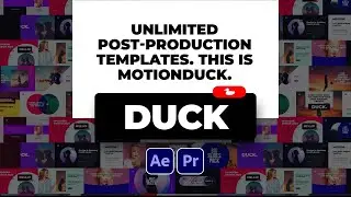 This is MotionDuck | Unlimited Templates for After Effects & Premiere Pro