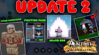 la UPDATE 2 es MASIVA en ANIME FIGHTING SIMULATOR ROBLOX