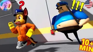 Paw Patrol Roblox: Mission Escape BARRY'S PRISON RUN! Full GAMEPLAY #2 #roblox