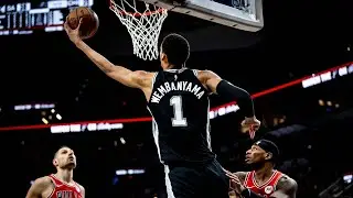 Highlights: Victor Wembanyamas 21 PTS, 20 REB vs CHI | 2023-24 San Antonio Spurs