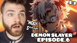 HORRIFIC BACKSTORY!!! | DEMON SLAYER - EPISODE 6 | SEASON 3 | New Anime Fan! | REACTION