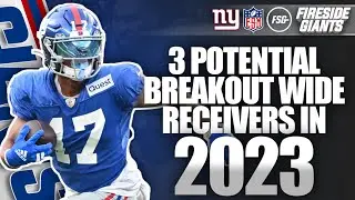 3 potential breakout wide receivers in 2023 | Giants Analysis