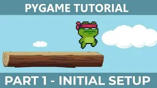 PyGame Endless Vertical Platformer Beginner Tutorial in Python - PART 1 | Setup Game Window