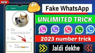 fake number se whatsapp account kese banaya how to get fake number se whatsapp account