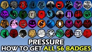 Pressure - How to Get All 55 Badges - Roblox