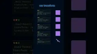 Learn css transform 